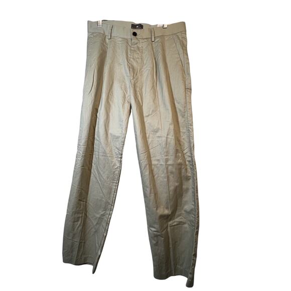 H&M Relaxed Fit Chino Pants Size 34 Men’s Beige Straight Leg - Picture 1 of 11